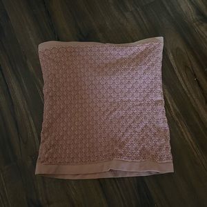 Free People strapless top with built in bra.